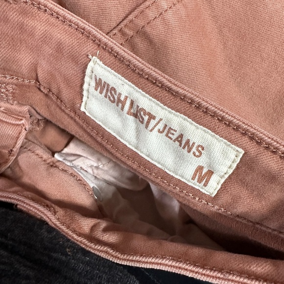 Vici piper dusty pink moto stretch skinny jeans - Picture 4 of 5